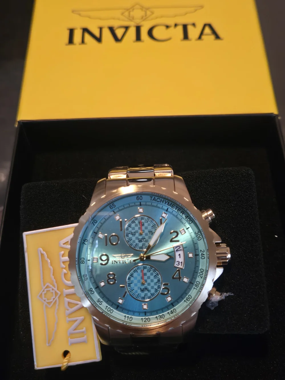69794 Invicta Specialty Veloquence Blue Dial Mens Watch 47mm